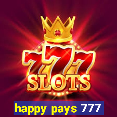 happy pays 777